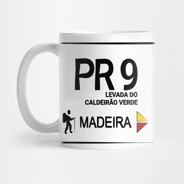 Madeira Island PR9 LEVADA DO CALDEIRÃO VERDE logo by Donaby